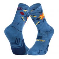 BV SPORT SOCQUETTE TREK GR HAUTE LYOCELL AZTEC BLEU   Chaussettes de randonnée