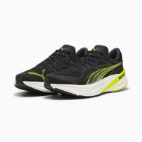 PUMA MAGNIFY NITRO 2 NOIR ET LIME Chaussures de running pas cher