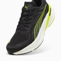 PUMA MAGNIFY NITRO 2 NOIR ET LIME Chaussures de running pas cher