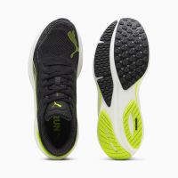 PUMA MAGNIFY NITRO 2 NOIR ET LIME Chaussures de running pas cher