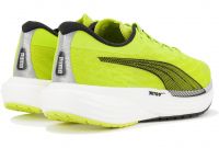 PUMA DEVIATE NITRO 2 NOIR ET LIME Chaussures de running pas cher