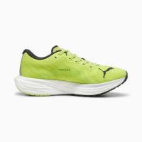 PUMA DEVIATE NITRO 2 NOIR ET LIME Chaussures de running pas cher