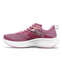 SAUCONY RIDE 17 ORCHID ET SILVER Chaussures running pas cher