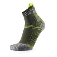 SIDAS CHAUSSETTES RUN ANATOMIC COMFORT GREY ET YELLOW Chaussettes de running pas cher