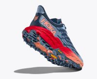 HOKA SPEEDGOAT 5 REAL TEAL ET PAPAYA Chaussures de trail pas cher