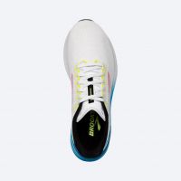 BROOKS HYPERION  WHITE BLUE ET PINK Chaussures de running pas cher