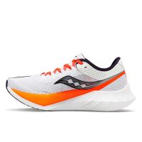 SAUCONY ENDORPHIN PRO 4 WHITE ET BLACK Chaussures running saucony pas cher