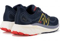 NEW BALANCE M860 V13 NAVY ET GINGER LEMON Chaussures de running pas cher