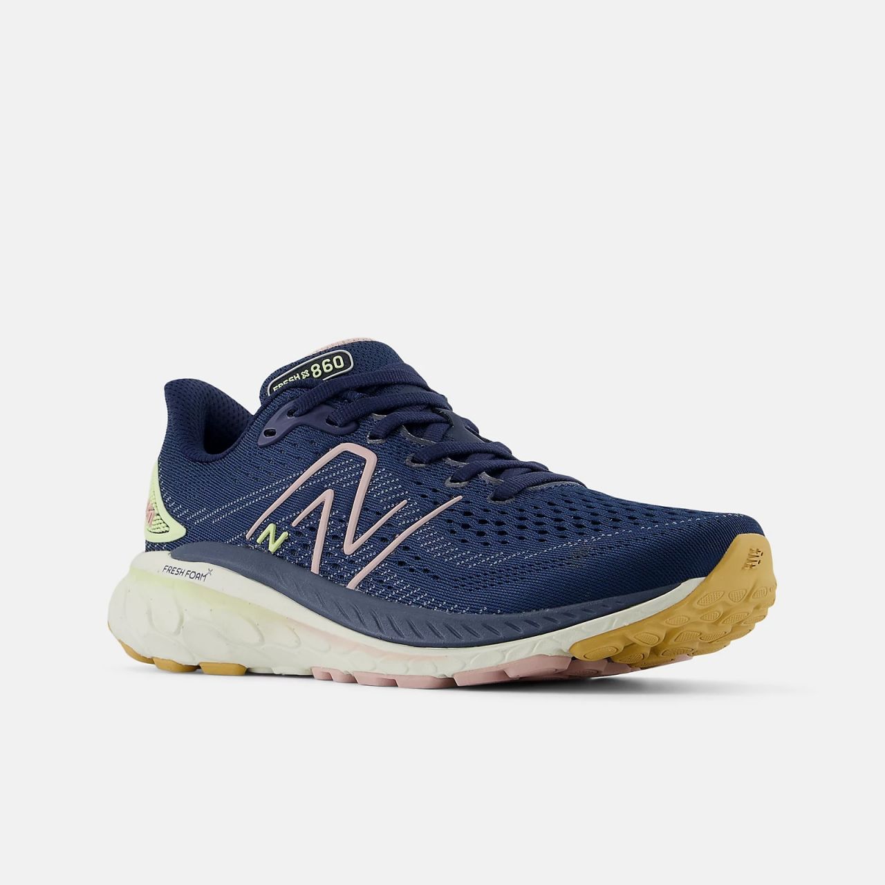 NEW BALANCE 860 V13 NAVY ET ORB PINK Chaussures de running