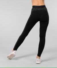 JOHAUG ELEVATE WOOL PANT NOIR Première couche en laine de merinos pas cher