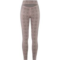 KARI TRAA ROSE HIGH WAIST PANT TAUPE Sous vetement technique en laine merinos pas cher