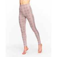 KARI TRAA ROSE HIGH WAIST PANT TAUPE Sous vetement technique en laine merinos pas cher