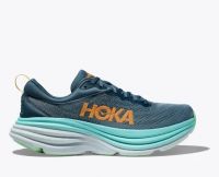 HOKA BONDI 8 REAL TEAL ET SHADOW Chaussures de running pas cher