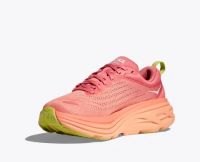 HOKA BONDI 8 CORAL ET PAPAYA Chaussures de running pas cher