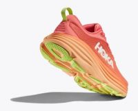 HOKA BONDI 8 CORAL ET PAPAYA Chaussures de running pas cher