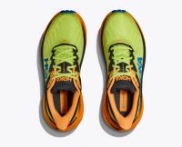 HOKA CHALLENGER ATR  7 BLACK ET LETTUCE Chaussures de Trail pas cher