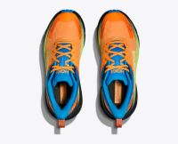 HOKA CHALLENGER ATR  7 GTX BLACK ET SOLAR FLARE Chaussures de Trail pas cher