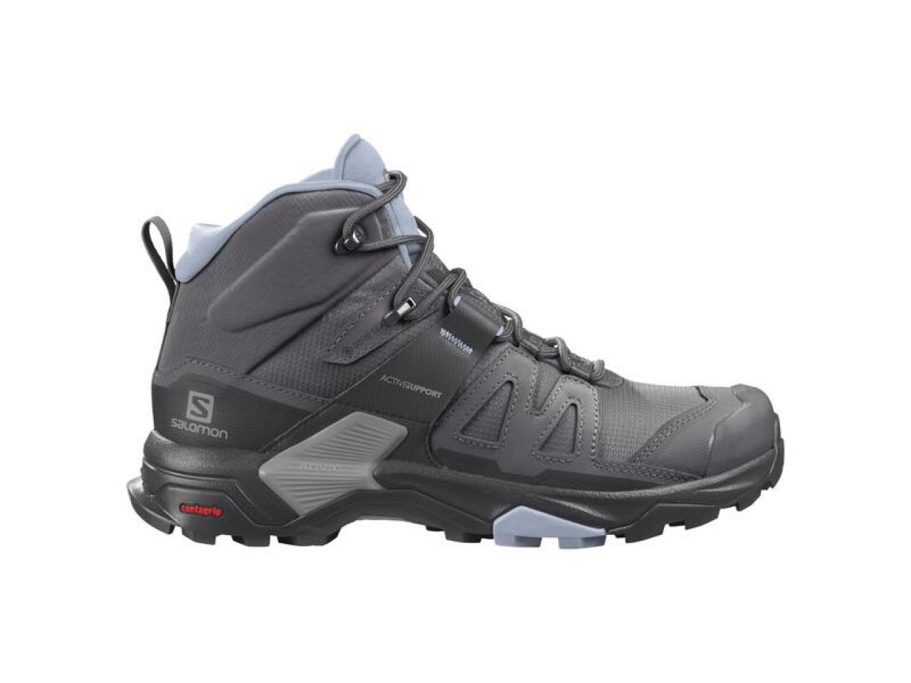 SALOMON X ULTRA 4 GTX MID MAGNET ET ZEN BLUE Chaussures de Randonnée étanche