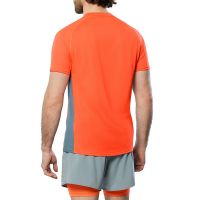 MIZUNO TRAIL DRYAEROFLOW HZ TEE NASTURTIUM Tee shirt running pas cher