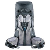 DEUTER AIRCONTACT LITE 60+10 SL BLACK Sac de randonnée femme pas cher