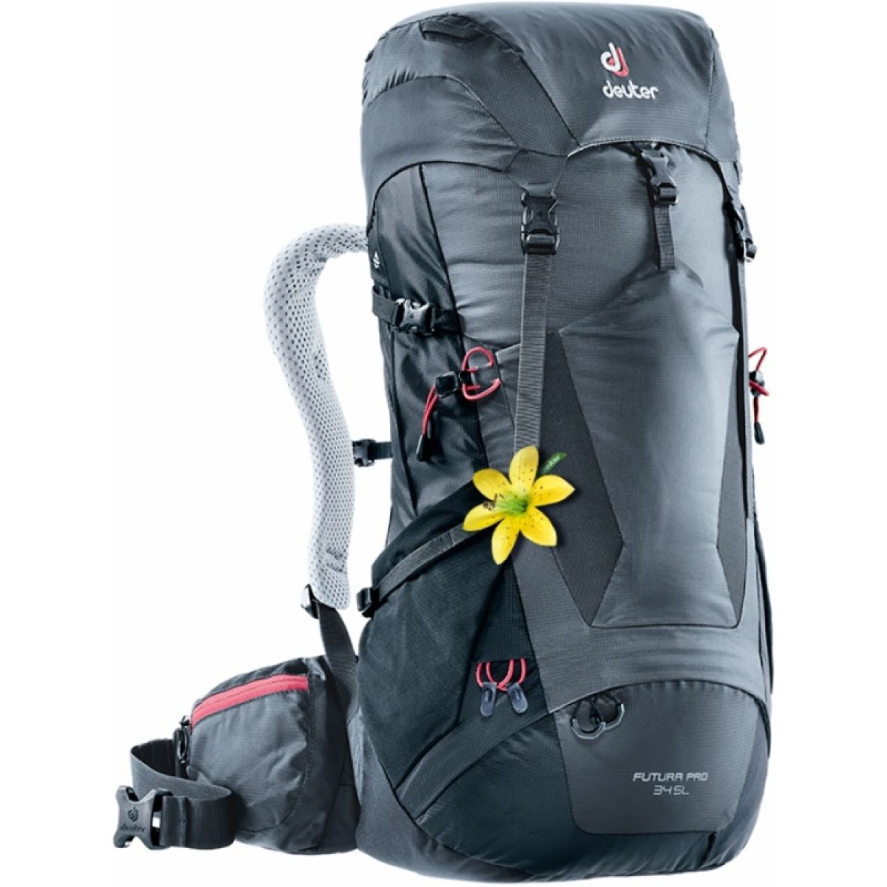 DEUTER FUTURA PRO 34 SL GRAPHITE NOIRE Sac de randonnée
