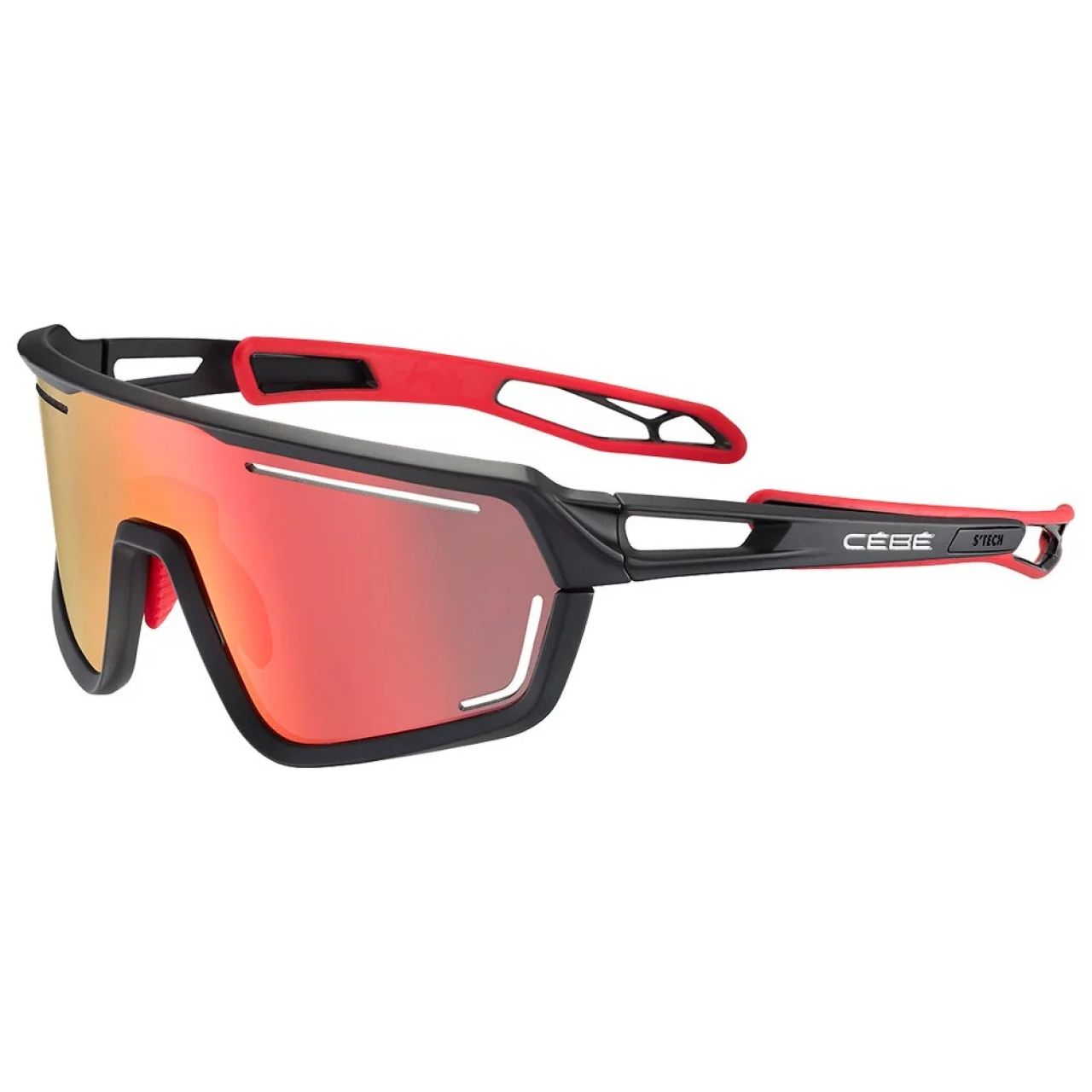 CEBE LUNETTES STRACKS VISION BLACK ET RED Lunettes de sport