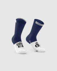 ASSOS GT SOCKS C2 GENESI BLUE  Soquettes vélo Assos