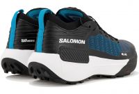 SALOMON S/LAB GENESIS BLACK ET BLUE DANUBE Chaussures de trail pas cher