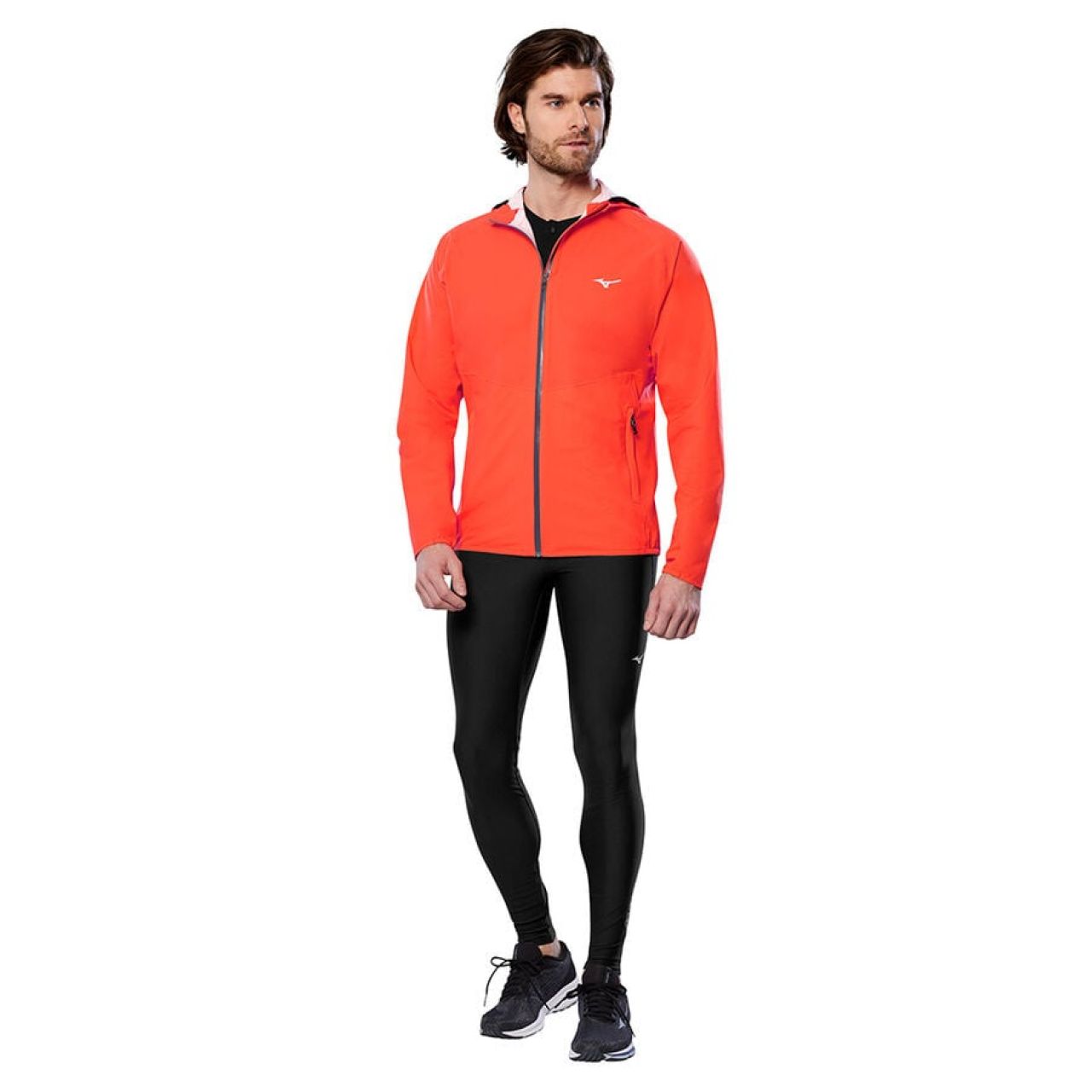 MIZUNO WATERPROOF 20K NASTURLIUM Veste running etanche