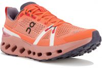 ON RUNNING CLOUDSURFER TRAIL FLAME ET DUSTROSE Chaussures de trail