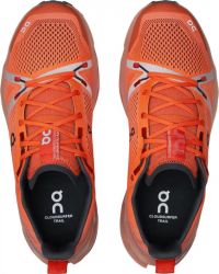 ON RUNNING CLOUDSURFER TRAIL FLAME ET DUSTROSE Chaussures de trail pas cher