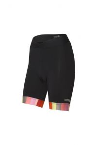 ZERO RH NEW ELITE W SHORT RAINBOW ROSE   Cuissard de cyclisme femme