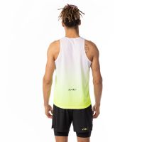 SCOTT TANK MENS RC RUN JAUNE ET NOIR Débardeur running pas cher