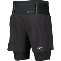 SCOTT HYBRID SHORT RC RUN BLACK YELLOW Short 2 en 1 pas cher