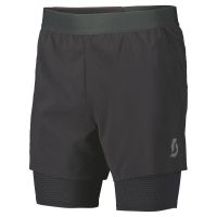 SCOTT HYBRID SHORT ENDURANCE TECH NOIR  Short 2 en 1