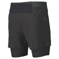 SCOTT HYBRID SHORT ENDURANCE TECH NOIR  Short 2 en 1 pas cher