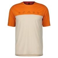 SCOTT TEE SHIRT SCOTT DEFINED MERINO SS FLASH ORANGE Tee shirt technique