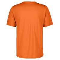 SCOTT TEE SHIRT SCOTT DEFINED MERINO GRAPHIC SS FLASH ORANGE Tee shirt technique pas cher