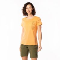 SCOTT MAILLOT MC DEFINED MERINOS GRAPHIC SS MELON ORANGE Tee shirt été merinos pas cher