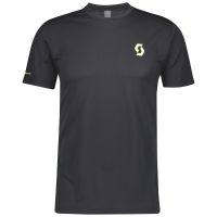 SCOTT TEE SHIRT M'S RC RUN TEAM NOIRE ET JAUNE Tee shirt running