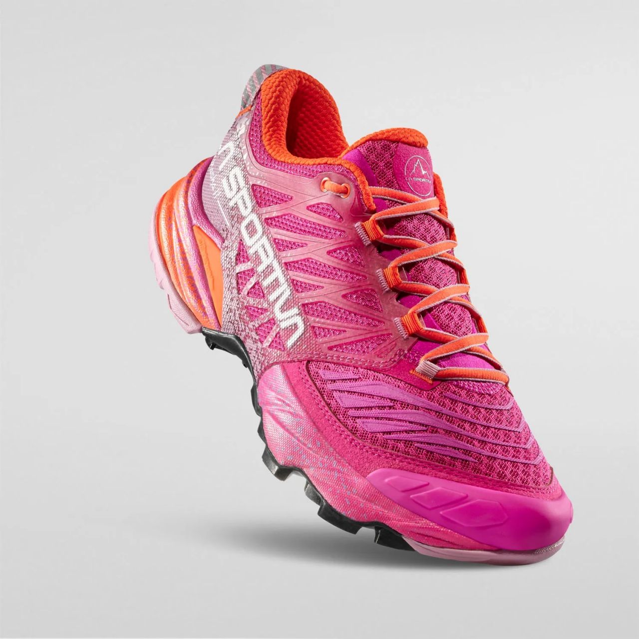 LA SPORTIVA  AKASHA II  SPRINGTIME ET CHERRY TOMATO Chaussures de  trail