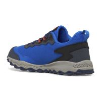 SAUCONY PEREGRINE KDZ BLEUE  Chaussures de trail enfant pas cher