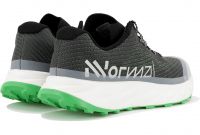 NNORMAL KJERAG BLACK ET GREEN Chaussures de trail pas cher