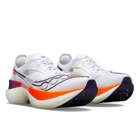 SAUCONY ENDORPHIN ELITE WHITE ET VIZIRED  Chaussures running saucony pas cher