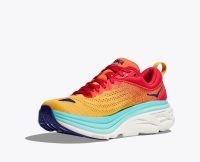 HOKA BONDI 8 CERISE ET CLOUDLESS Chaussures de running pas cher