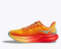 HOKA MACH 6 POPPY ET SQUASH Chaussure running Hoka homme pas cher
