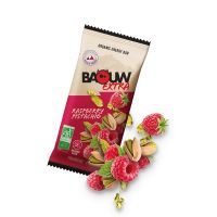 BAOUW BARRE EXTRA FRAMBOISE ET PISTACHE Barre energetique