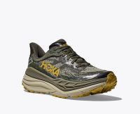 HOKA STINSON 7 OLIVE HAZE  Chaussures de Trail pas cher