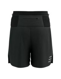 COMPRESSPORT TRAIL RACING 2 EN 1 SHORT NOIR  Short de running pas cher