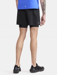 CRAFT PRO TRAIL  SHORT NOIR Short Running homme pas cher